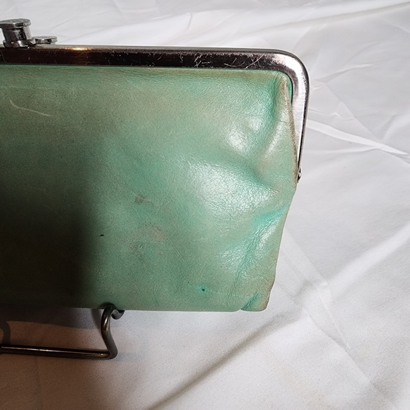 Hobo International Vintage Lauren Double Kiss Lock Clutch /Wallet - Picture 5 of 16